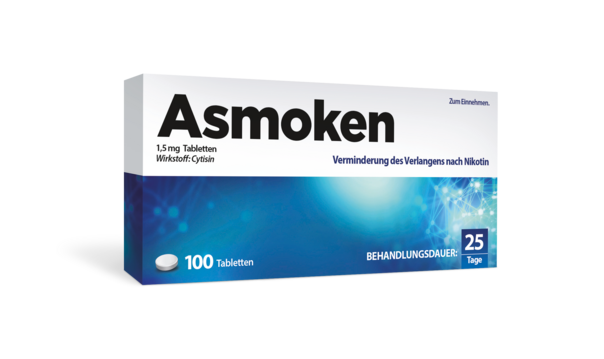 ASMOKEN 1,5mg Tabletten 100 Stück, A-Nr.: 5532658 - 02