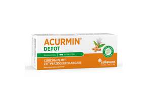 Acurmin DEPOT – Curcumin mit zeitverzögerter Abgabe – Lokale Freisetzung im Magen-Darm-Bereich, A-Nr.: 5895645 - 01