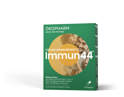 Ökopharm® Wirkkombination für die Abwehrkräfte Immun44® Kapseln 30 Stk., A-Nr.: 5879480 - 01