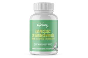 Vitabay Ägyptisches Schwarzkümmelöl 500 mg Weichkapseln, A-Nr.: 5878718 - 01