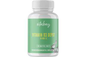 Vitabay Vitamin D3 Depot 10.000 I.E. Tabletten, A-Nr.: 5878368 - 01