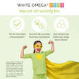 Vitamine für Kinder – für das Immunsystem – zuckerfrei – Omega-3, Vitamin C, D3+K2, Selen, Zink – 90 Mini-Kapseln (1 Monat), A-Nr.: 5614184 - 02