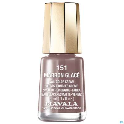 Mavala Nagellacke 151 Marron Glace 5ml, A-Nr.: 3460914 - 01