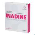 Sie sehen eine Packung Inadine Pvp-jod Verband Antiseptisch P01491c 9,5x 9,5cm 10st, Produktbild: 04 Inadine Pvp-jod Verband Antiseptisch P01491c 9,5x 9,5cm 10st, A-Nr.: 1861187 - 04