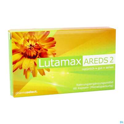 Sie sehen eine Packung Lutamax Kapseln Areds 2 60st, Produktbild: 03 Lutamax Kapseln Areds 2 60st, A-Nr.: 4241321 - 03