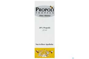 Propolis Tropfen 20% Ohne Alkohol 20ml, A-Nr.: 1751211 - 01