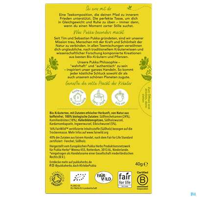 Bio Pukka Relax 20 Filterbeutel, A-Nr.: 4407626 - 05