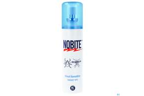 Sie sehen eine Packung Nobite Haut Spray Sensitive 100ml, Produktbild: 01 Nobite Haut Spray Sensitive 100ml, A-Nr.: 3415090 - 01