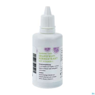 Grapefruit Kernextrakt +vitamin C Loesung 50ml, A-Nr.: 2077395 - 02