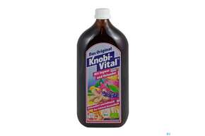 Sie sehen eine Packung Knobivital +ingwer +holunder 960ml, Produktbild: 01 Knobivital +ingwer +holunder 960ml, A-Nr.: 3826746 - 01