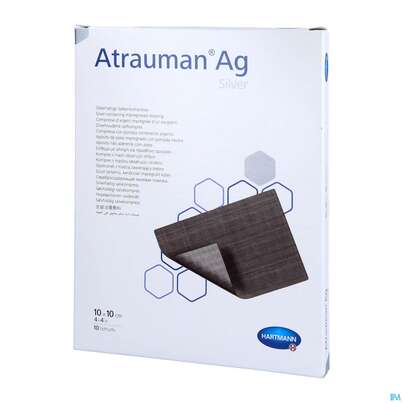 Wundauflagen Atrauman/ag 10x 10cm 10st, A-Nr.: 2991845 - 02