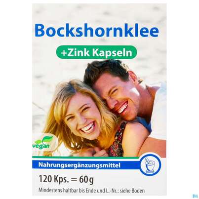 Bockshornklee 375 +zink Kapseln 120st, A-Nr.: 3052865 - 01