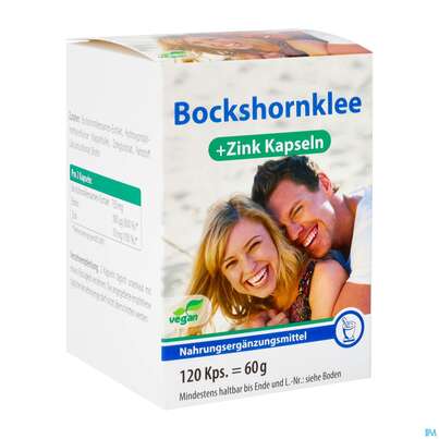 Bockshornklee 375 +zink Kapseln 120st, A-Nr.: 3052865 - 02