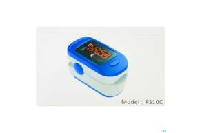 Sie sehen eine Packung Pulsoximeter Finger Mpv Fs10c 1st, Produktbild: 01 Pulsoximeter Finger Mpv Fs10c 1st, A-Nr.: 5419531 - 01