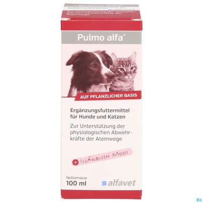 Veterinaerprodukte Pulmo Alfa Hustensaft F Kleintiere 100ml, A-Nr.: 3059896 - 01