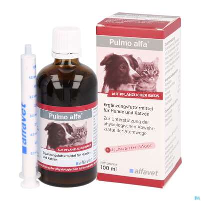 Veterinaerprodukte Pulmo Alfa Hustensaft F Kleintiere 100ml, A-Nr.: 3059896 - 04