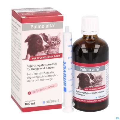 Veterinaerprodukte Pulmo Alfa Hustensaft F Kleintiere 100ml, A-Nr.: 3059896 - 05