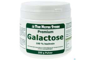 Sie sehen eine Packung D-galactose 100% Hochrein Pulver 250g, Produktbild: 01 D-galactose 100% Hochrein Pulver 250g, A-Nr.: 3433834 - 01