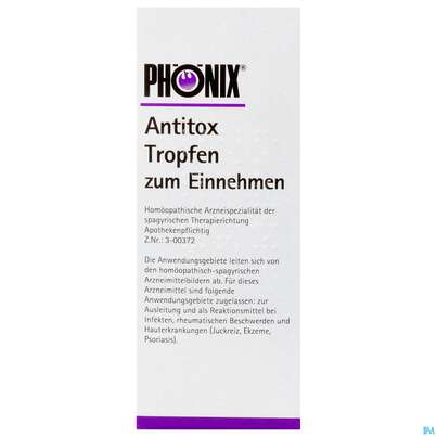 Phoenix Tropfen Antitox 100ml, A-Nr.: 2373751 - 01