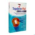 Sie sehen eine Packung Tegaderm +pad 9x10cm 3586np 5st, Produktbild: 04 Tegaderm +pad 9x10cm 3586np 5st, A-Nr.: 2022514 - 04