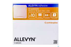 Wundverband Allevyn/polyurethan Adhesive 12,5x 12,5cm -smith 10st, A-Nr.: 1811284 - 01