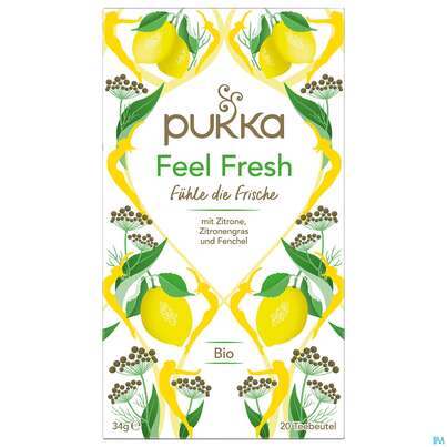Bio Pukka Feel Fresh 20 Filterbeutel, A-Nr.: 5423656 - 01