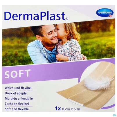 Wundpflaster Dermaplast/professional Soft 5mx 8cm 1st, A-Nr.: 2994157 - 01