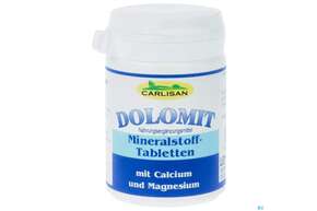 Sie sehen eine Packung Dolomit Mineralstofftabl 70st, Produktbild: 01 Dolomit Mineralstofftabl 70st, A-Nr.: 0668146 - 01