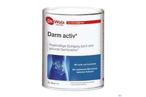 Sie sehen eine Packung Dr.wolz Darm Activ Pulver Nr.60631 400g, Produktbild: 01 Dr.wolz Darm Activ Pulver Nr.60631 400g, A-Nr.: 4164804 - 01