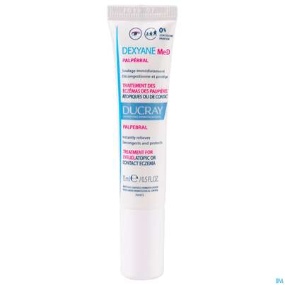 Sie sehen eine Packung Ducray Dexyane Med Creme Augenlid Neu 15ml, Produktbild: 08 Ducray Dexyane Med Creme Augenlid Neu 15ml, A-Nr.: 5659703 - 08