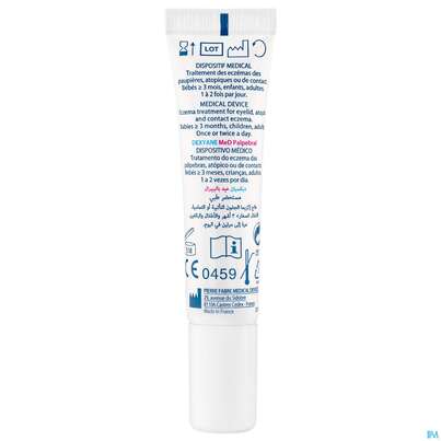 Sie sehen eine Packung Ducray Dexyane Med Creme Augenlid Neu 15ml, Produktbild: 09 Ducray Dexyane Med Creme Augenlid Neu 15ml, A-Nr.: 5659703 - 09