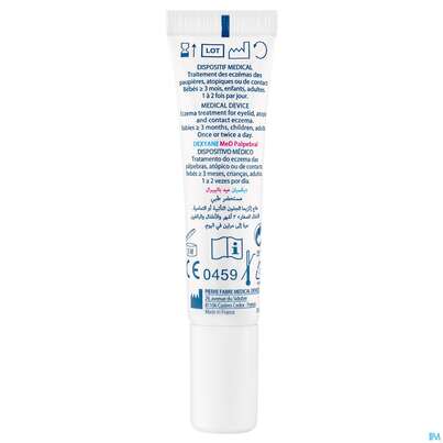 Sie sehen eine Packung Ducray Dexyane Med Creme Augenlid Neu 15ml, Produktbild: 10 Ducray Dexyane Med Creme Augenlid Neu 15ml, A-Nr.: 5659703 - 10