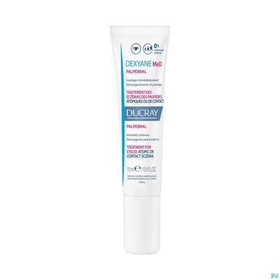 Sie sehen eine Packung Ducray Dexyane Med Creme Augenlid Neu 15ml, Produktbild: 07 Ducray Dexyane Med Creme Augenlid Neu 15ml, A-Nr.: 5659703 - 07