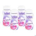 Fortimel/multifibre 1,5kcal 200ml Flasche Erdbeer 4st, A-Nr.: 3237671 - 05