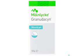 Sie sehen eine Packung Granudacyn Wundgel 50g, Produktbild: 01 Granudacyn Wundgel 50g, A-Nr.: 5353714 - 01