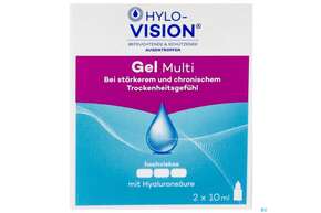 Augentropfen Hylo-vision Gel Multi 10ml 2st, A-Nr.: 4299303 - 01