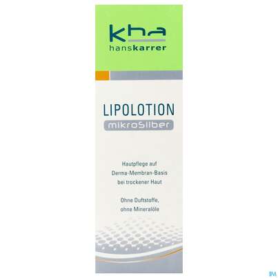 Sie sehen eine Packung Karrer Mikrosilber Lipolotion 200ml, Produktbild: 01 Karrer Mikrosilber Lipolotion 200ml, A-Nr.: 3855564 - 01