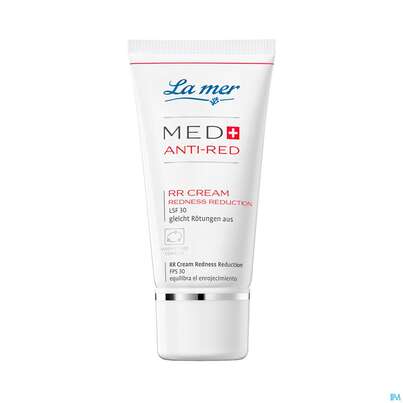 Sie sehen eine Packung La Mer Ohne Parfum Med+ Anti Red Redn.reduction Creme Tube 30ml, Produktbild: 01 La Mer Ohne Parfum Med+ Anti Red Redn.reduction Creme Tube 30ml, A-Nr.: 5133438 - 01