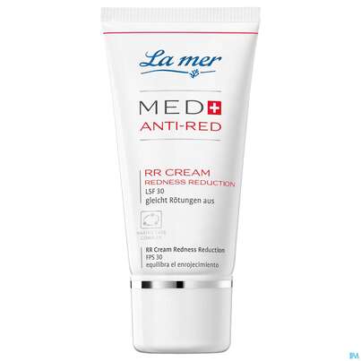Sie sehen eine Packung La Mer Ohne Parfum Med+ Anti Red Redn.reduction Creme Tube 30ml, Produktbild: 02 La Mer Ohne Parfum Med+ Anti Red Redn.reduction Creme Tube 30ml, A-Nr.: 5133438 - 02