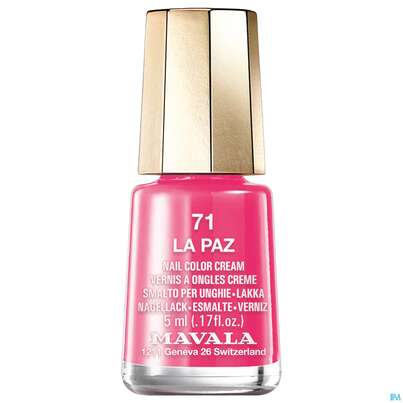 Sie sehen eine Packung Mavala Nagellacke 71 La Paz 5ml, Produktbild: 01 Mavala Nagellacke 71 La Paz 5ml, A-Nr.: 3652648 - 01