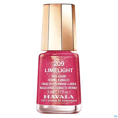Sie sehen eine Packung Mavala Nagellacke 209 Limelight 5ml, Produktbild: 01 Mavala Nagellacke 209 Limelight 5ml, A-Nr.: 4552966 - 01