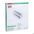 Kompressen Metalline-lohmann Entkeimt 10x 12cm 10st, A-Nr.: 0191477 - 03