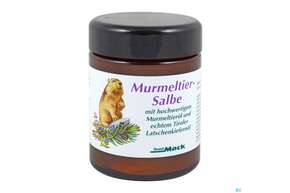Sie sehen eine Packung Murmeltier Salbe -mack Tg 100ml, Produktbild: 01 Murmeltier Salbe -mack Tg 100ml, A-Nr.: 1652414 - 01