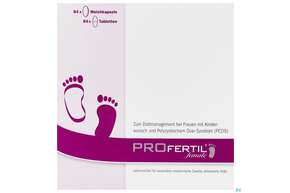 Profertil Female 3-monatspackung 84 Tabl/84 Weichkps 168st, A-Nr.: 3853513 - 01