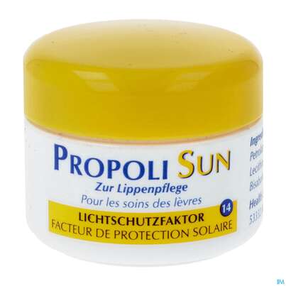 Sonnenprodukte Propolis Lippen-u.hautbalsam Sun Lf 14 Tg 5ml, A-Nr.: 1678081 - 02