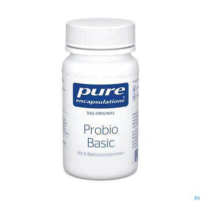 Sie sehen eine Packung Pure Encapsulations Probio Basic 20 Kapseln, Produktbild: 01 Pure Encapsulations Probio Basic 20 Kapseln, A-Nr.: 5050770 - 01
