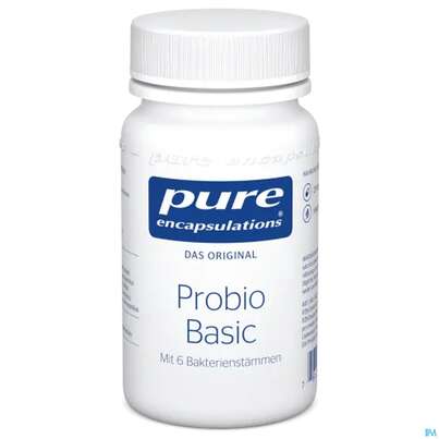 Sie sehen eine Packung Pure Encapsulations Probio Basic 20 Kapseln, Produktbild: 02 Pure Encapsulations Probio Basic 20 Kapseln, A-Nr.: 5050770 - 02