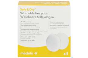 Stilleinlagen -medela Waschbar 4st, A-Nr.: 1543197 - 01