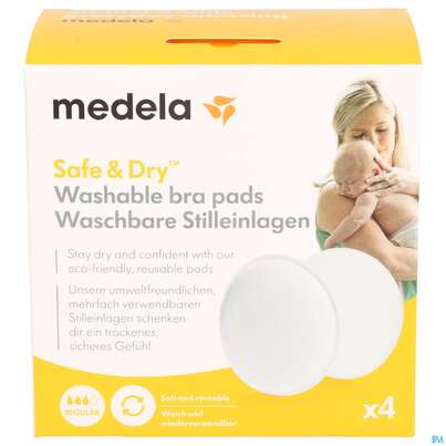 Stilleinlagen -medela Waschbar 4st, A-Nr.: 1543197 - 02