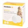 Sie sehen eine Packung Stilleinlagen -medela Waschbar 4st, Produktbild: 05 Stilleinlagen -medela Waschbar 4st, A-Nr.: 1543197 - 05